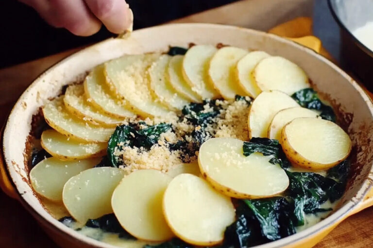 La Última Tendencia en Gratinado de Acelgas y Patatas