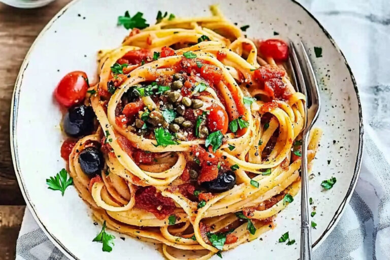 Linguini al Puttanesca: Sabor Italiano Irresistible