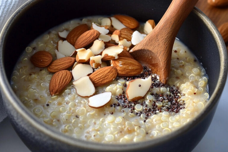 “Lo Último en Postres: Quinoa al Leche de Almendra”
