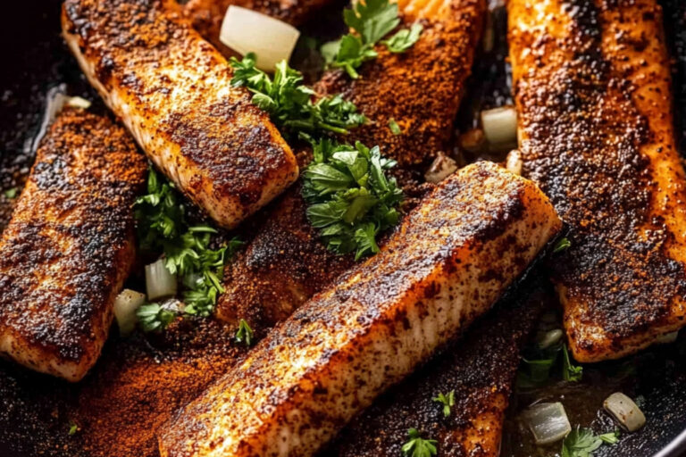 Mezcla de especias para realzar el pescado