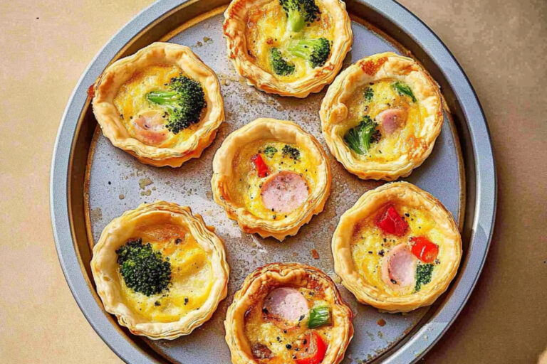 Mini quiches irresistibles para cualquier ocasión