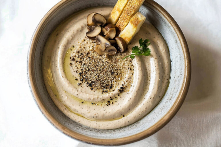 Mousse de Champignons y Tofu