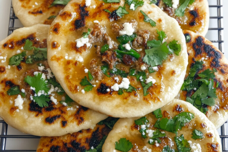 Naan relleno de carne: una delicia irresistible