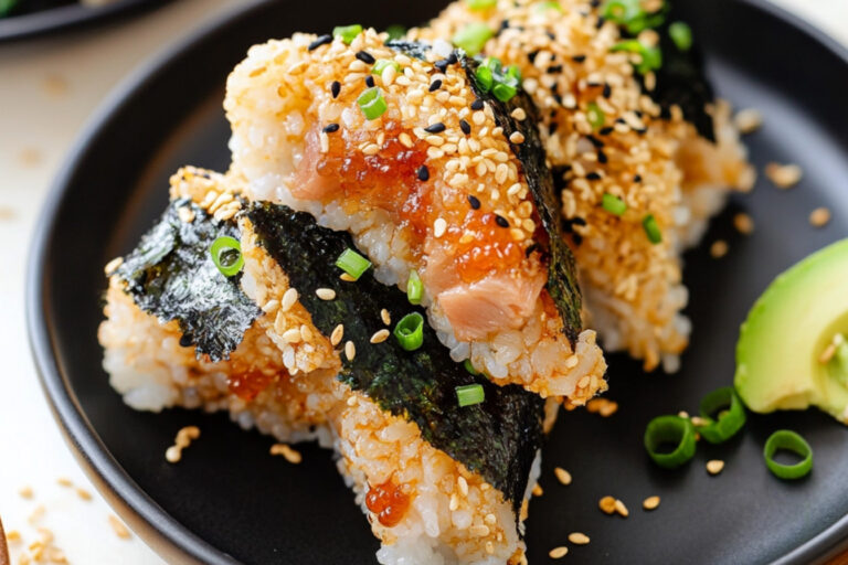Onigiri de atún picante: ¡sabor al instante!