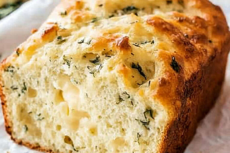 Pan Rápido de Queso, Hierbas y Ajo