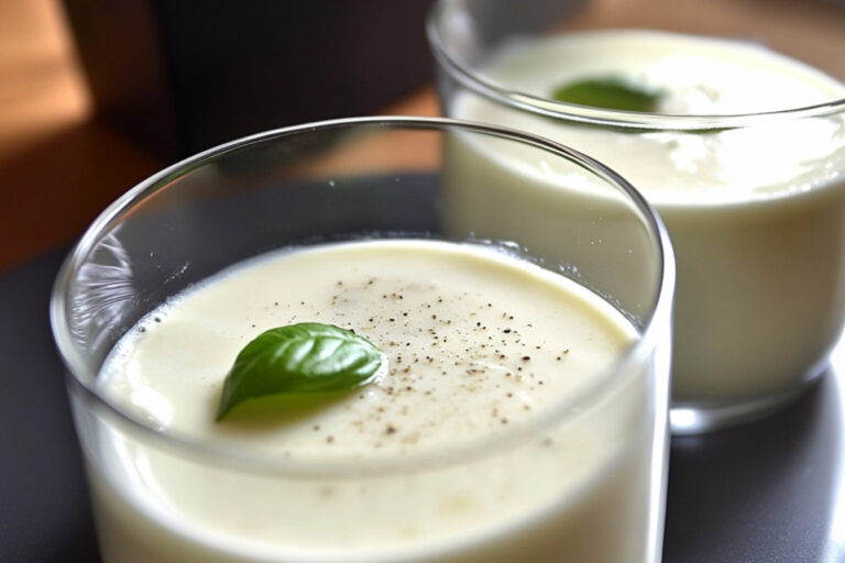 Panna Cotta de Albahaca: Frescura en Cada Cucharada