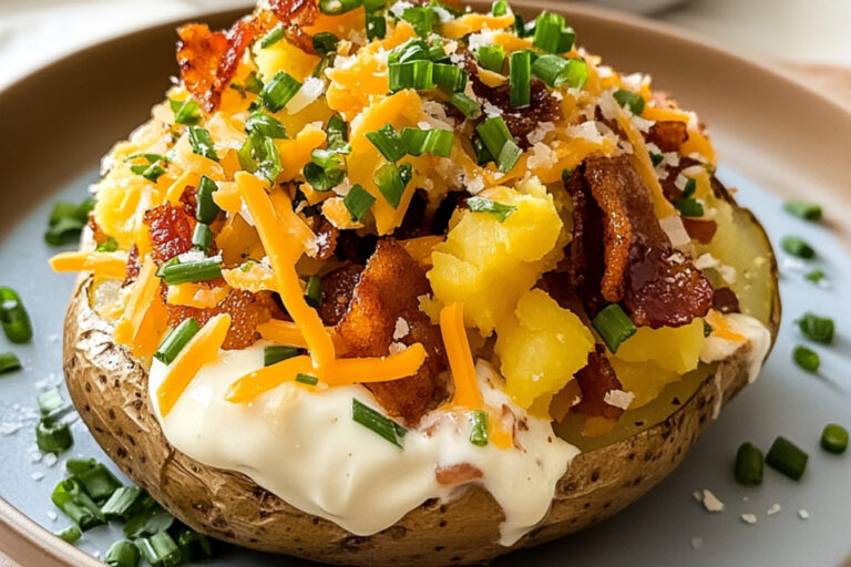 Patata al horno estilo KFC: ¡Delicia irresistible!