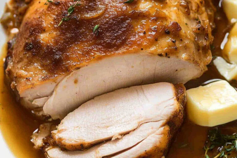 Pechuga de pavo en olla lenta