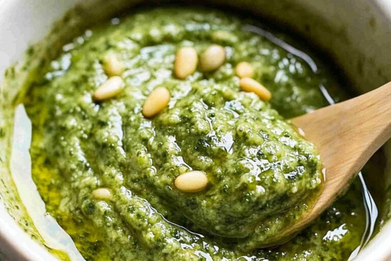 Pesto casero: Sabor auténtico en minutos