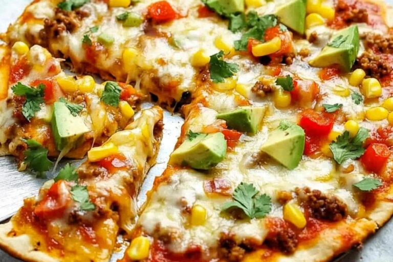 Pizzas mexicanas deliciosas y listas para el congelador