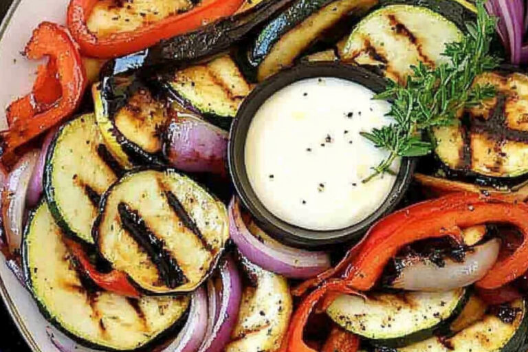 Plato Colorido de Verduras a la Parrilla