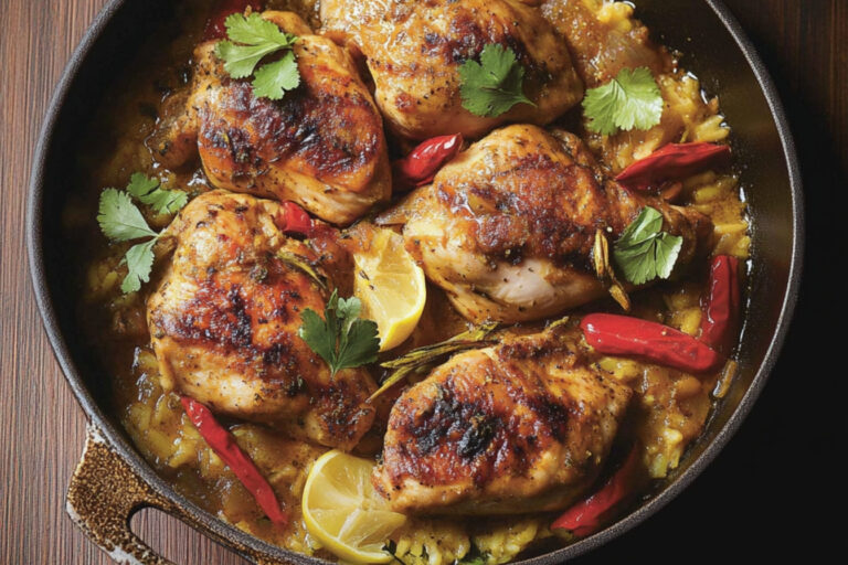 Pollo Yassa: un sabor de Senegal irresistible