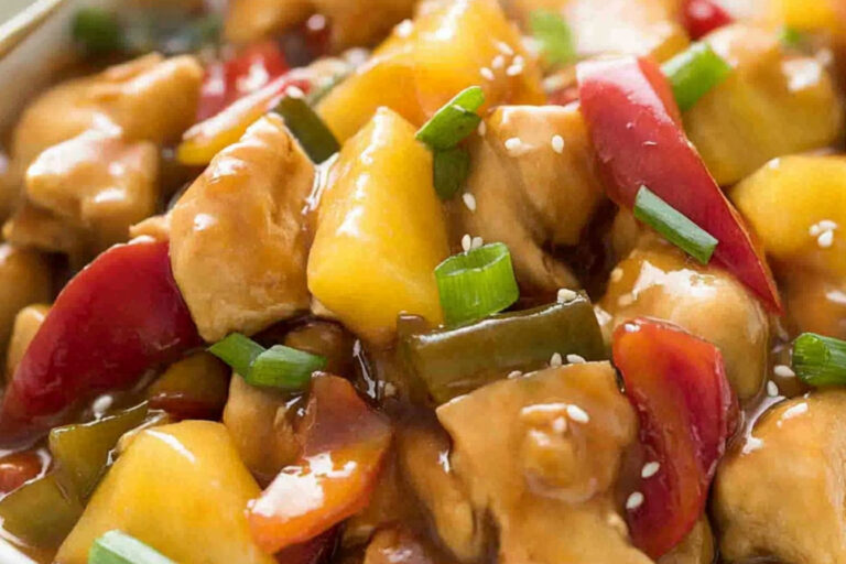 Pollo agridulce salteado: ¡disfruta su sabor!