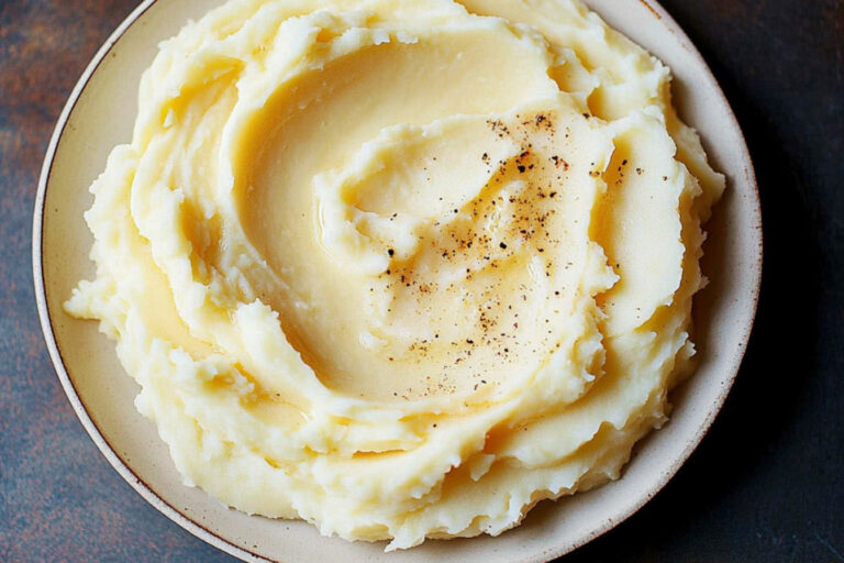 Puré de papas cremoso y reconfortante