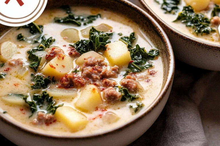 Sabor auténtico en cada cucharada de Zuppa Toscana