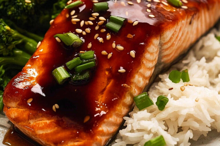 Salmón Glaseado Asiático: Sabor que Sorprende
