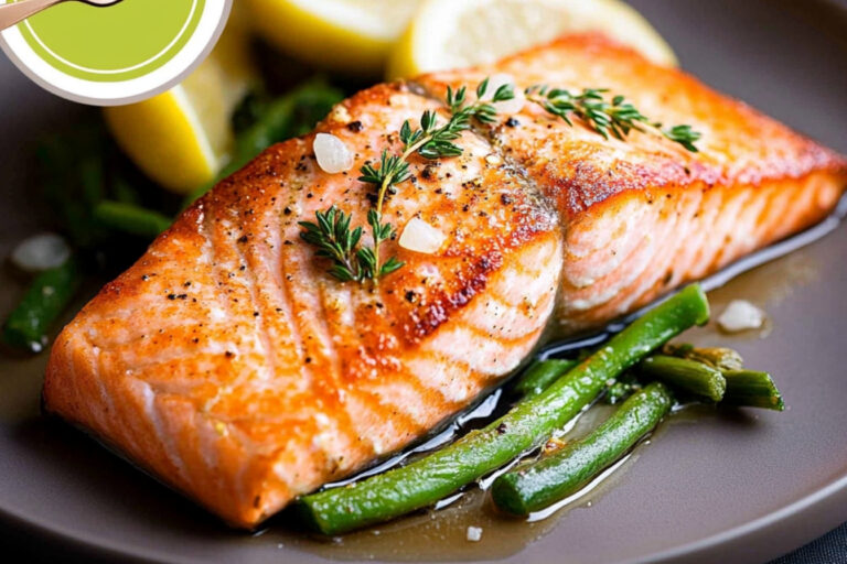 Salmón a la sartén