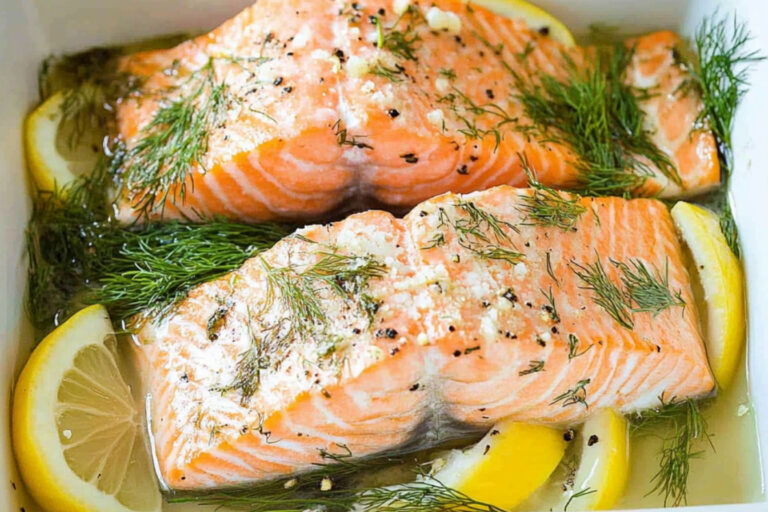 Salmón al horno de mamá