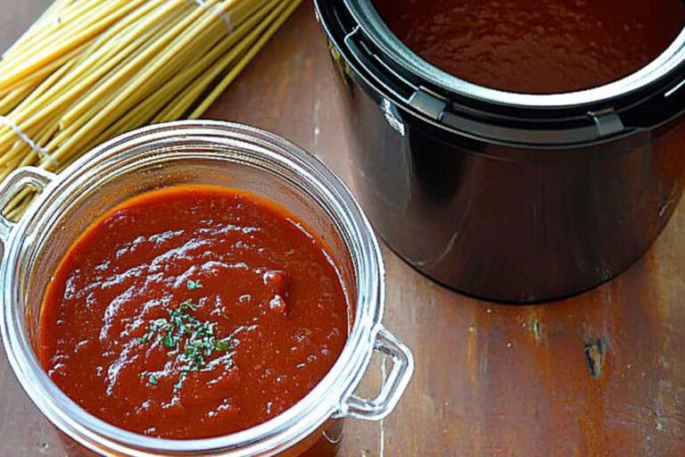 Salsa Marinara Casera en Olla de Cocción Lenta
