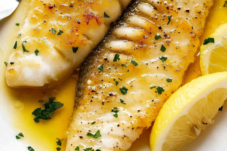 Salsa de Limón y Mantequilla para Pescado Perfecto