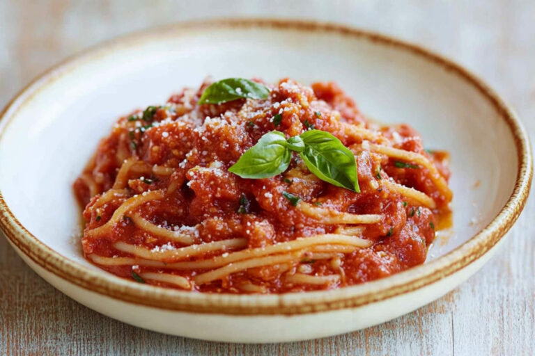 Salsa de tomate fácil y deliciosa en minutos