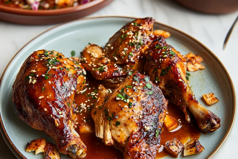 Salsa picante de pollo que te sorprenderá
