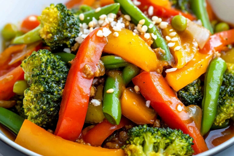 Salteado de verduras delicioso y saludable