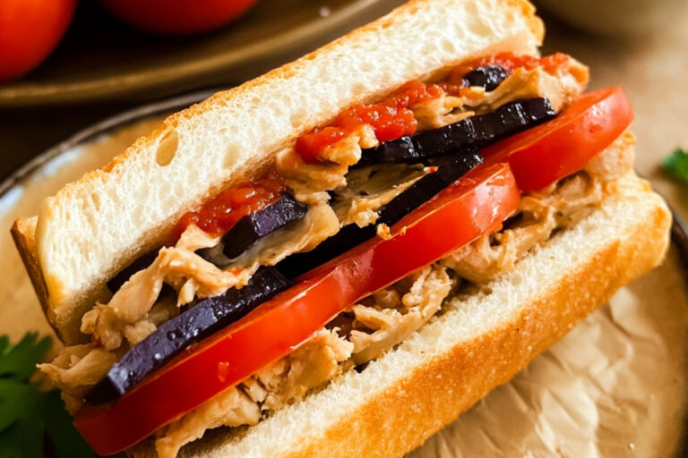 Sándwiches de atún al estilo libio irresistibles
