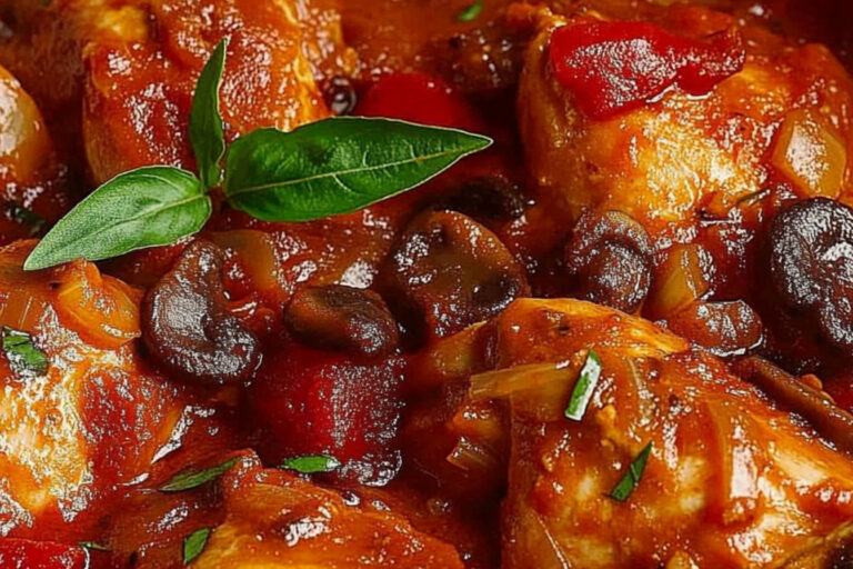 Sazona tu vida con cacciatore de pollo.