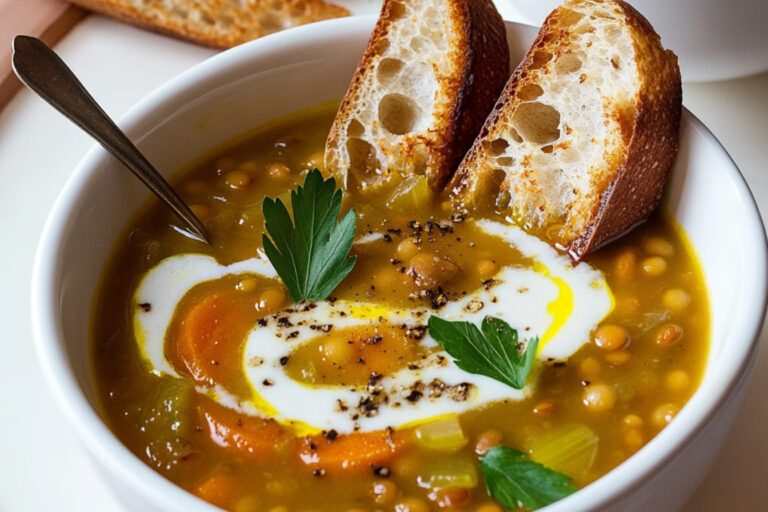 Sopa de lentejas: reconfortante y fácil de preparar