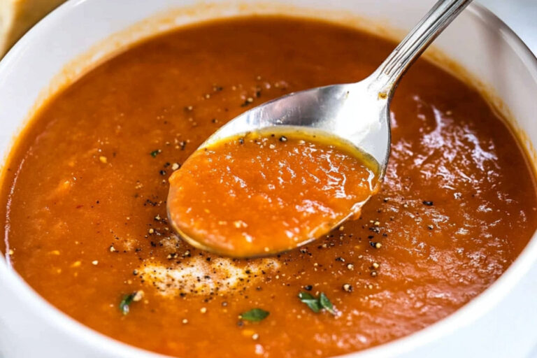 Sopa de tomate fácil
