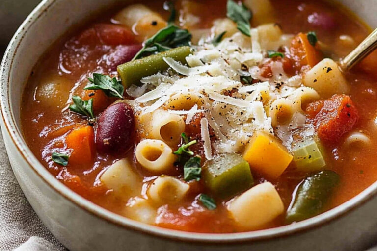 Sopa minestrone: sabor y salud en cada cucharada