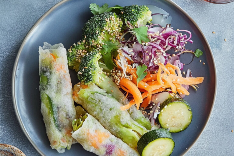 Tempura de verduras Jessica Chastain