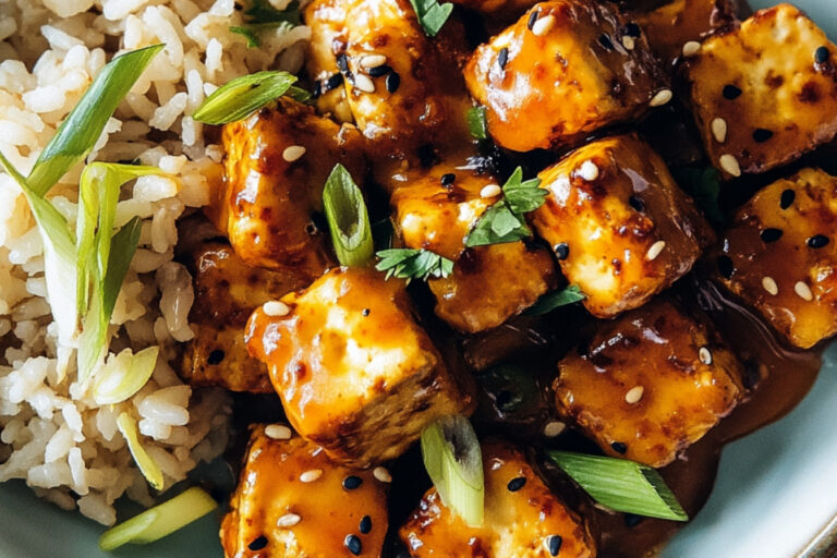 Tofu crujiente con chili: sabor explosivo y fácil
