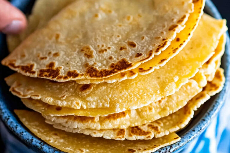 Tortillas de maíz caseras: ¡fácil y delicioso!
