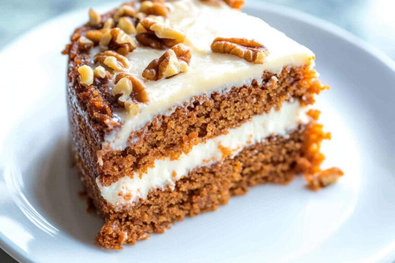 Delicioso pastel de zanahoria para cualquier ocasión