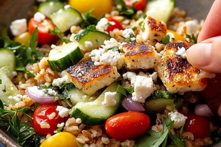 Ensalada de arroz integral: frescura y sabor irresistible