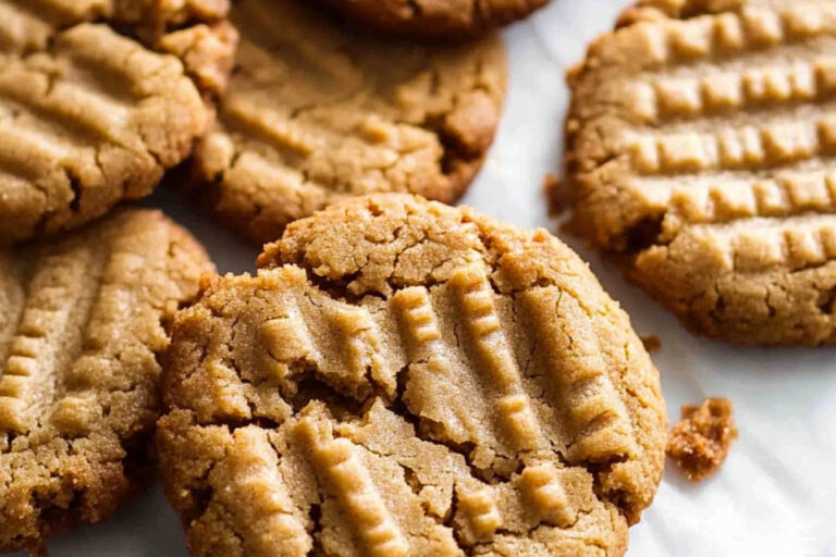 Galletas de mantequilla de maní irresistibles y fáciles