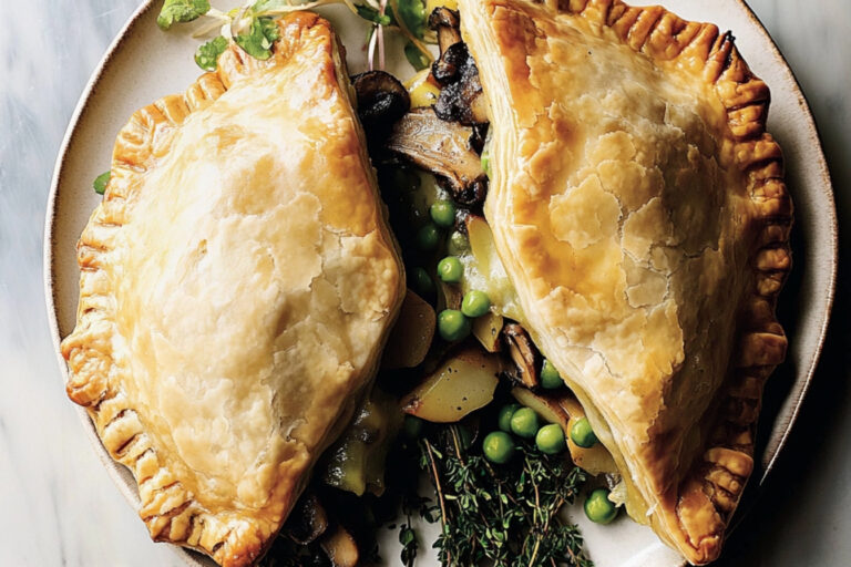 ¡Deliciosas empanadas vegetarianas de champiñones!