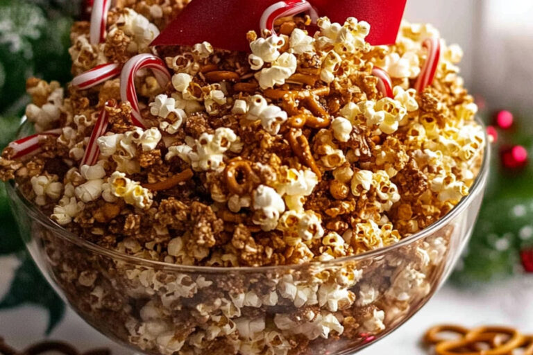 ¡Delicioso popcorn navideño para sorprender!