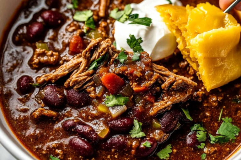 ¡No Te Puedes Perder Este Chili Texano en Olla Lenta!