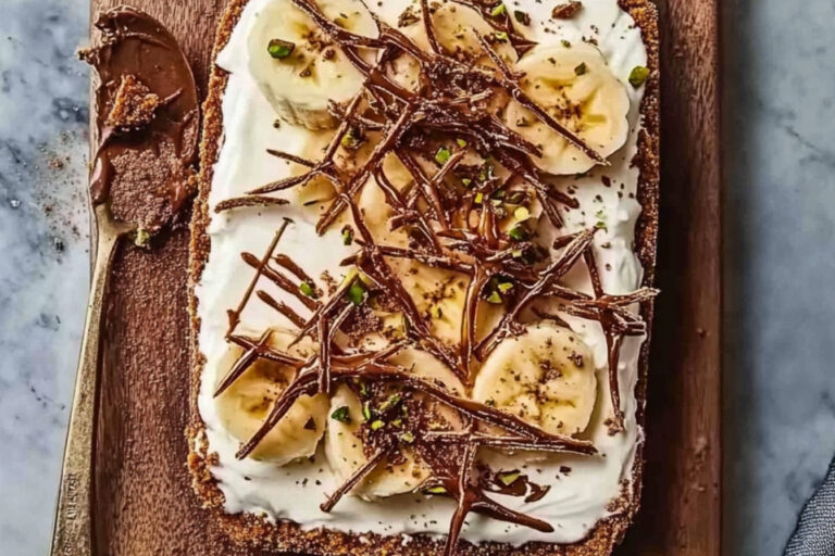 ¡No podrás creer cómo hacer esta tarta de banoffee!